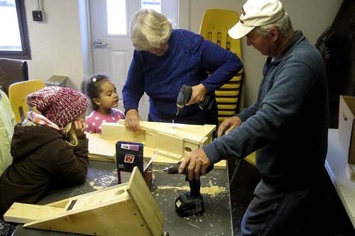 Bluebird House Construction