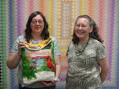 Birding Backpack Donation to Rib Lake Library